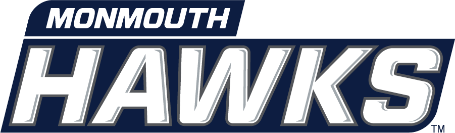 Monmouth Hawks 2014-Pres Wordmark Logo v3 diy DTF decal sticker